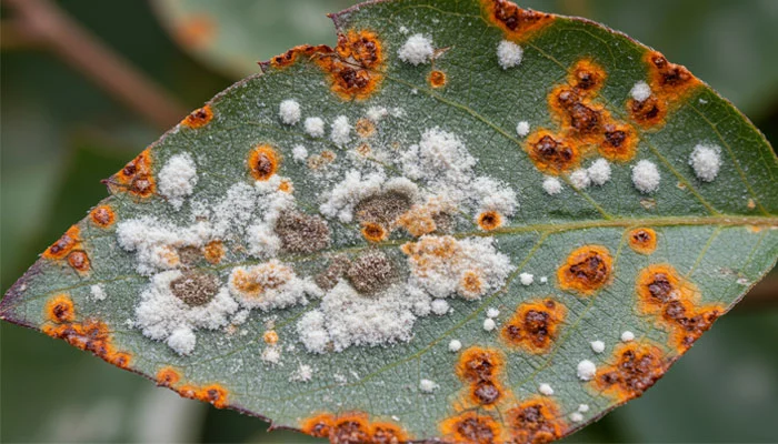 Doenças Fúngicas em Plantas: Míldio, Oídio e Ferrugem - Sintomas e Tratamentos