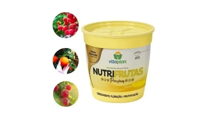 Nutrifrutas é um fertilizante utilizado para fornecer