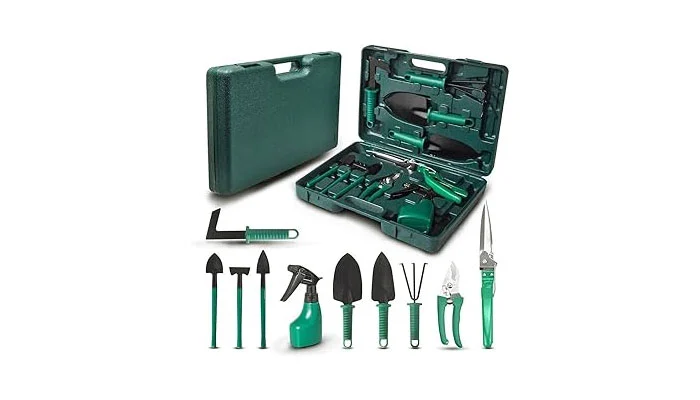 Kit completo de ferramentas de jardinagem para iniciantes