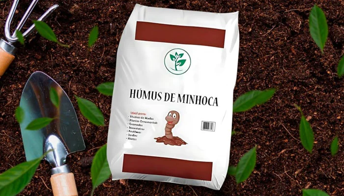 Humus de minhoca: fertilizante orgânico rico em nutrientes