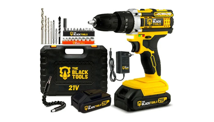 Bateria da parafusadeira The Black Tools 21V