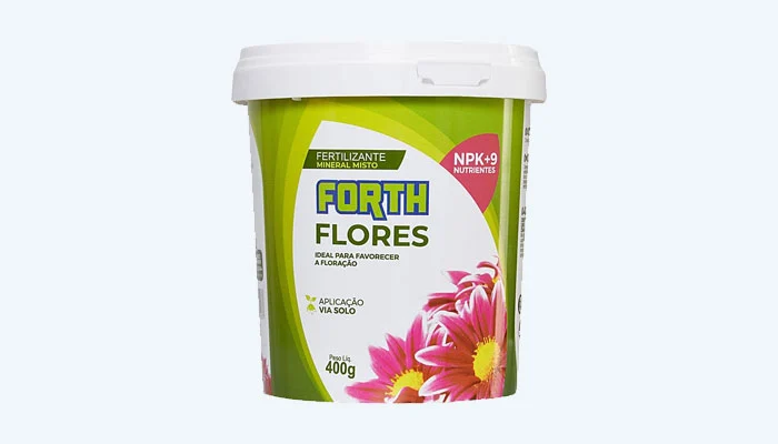 Forth Flores, Adubo Floral, Floração, Fertilizante, Micronutrientes, NPK, Nutrição