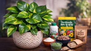 Melhores adubos para jiboia cultivada em vaso