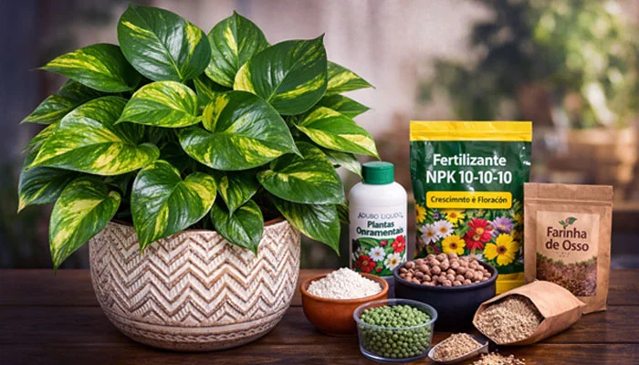 Melhores adubos para jiboia cultivada em vaso